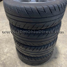 JDM FD2 Civic Type R Silver Wheels and Tires